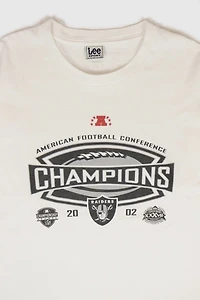 Vintage Oakland Raiders 2002 AFC Champions Tee