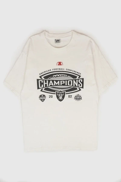 Vintage Oakland Raiders 2002 AFC Champions Tee