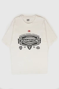 Vintage Oakland Raiders 2002 AFC Champions Tee