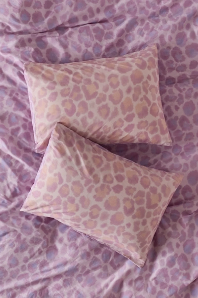 Layla Leopard Reversible Sham Set