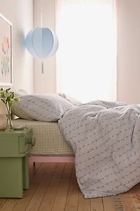 Francis Floral Stripe Duvet Cover Set