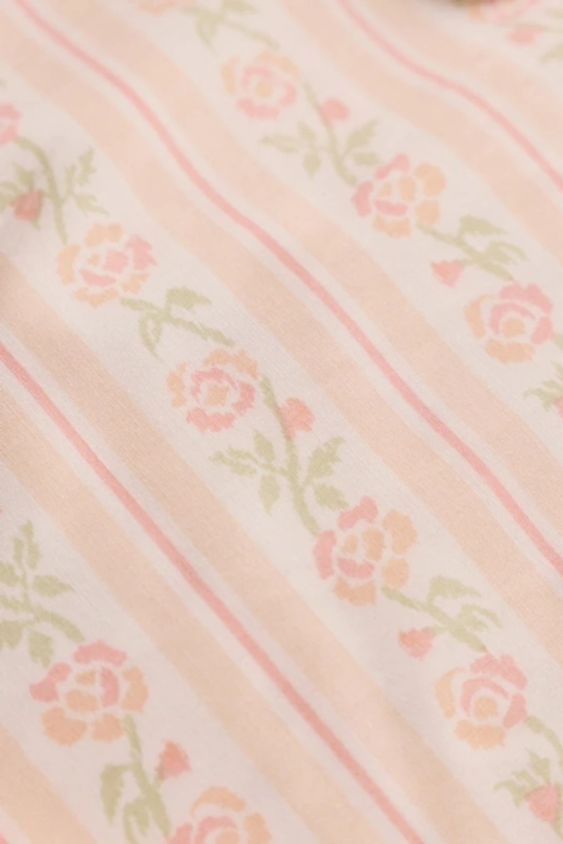 Francis Floral Stripe Duvet Cover Set