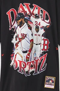 Mitchell & Ness MLB Legends Boston Red Sox David Ortiz Graphic Tee