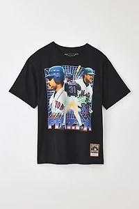 Mitchell & Ness MLB Legends New York Mets Mike Piazza Graphic Tee