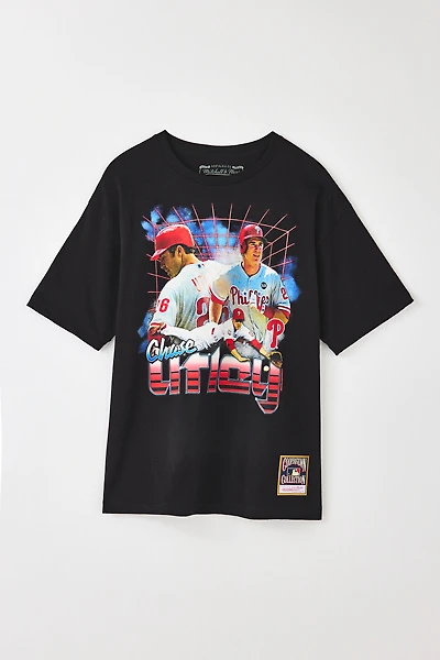 Mitchell & Ness MLB Legends Philadelphia Phillies Chase Utley Graphic Tee