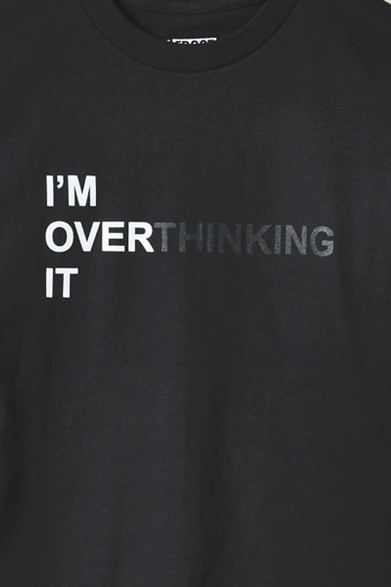 J-FROST I'm Overthinking It Graphic Tee