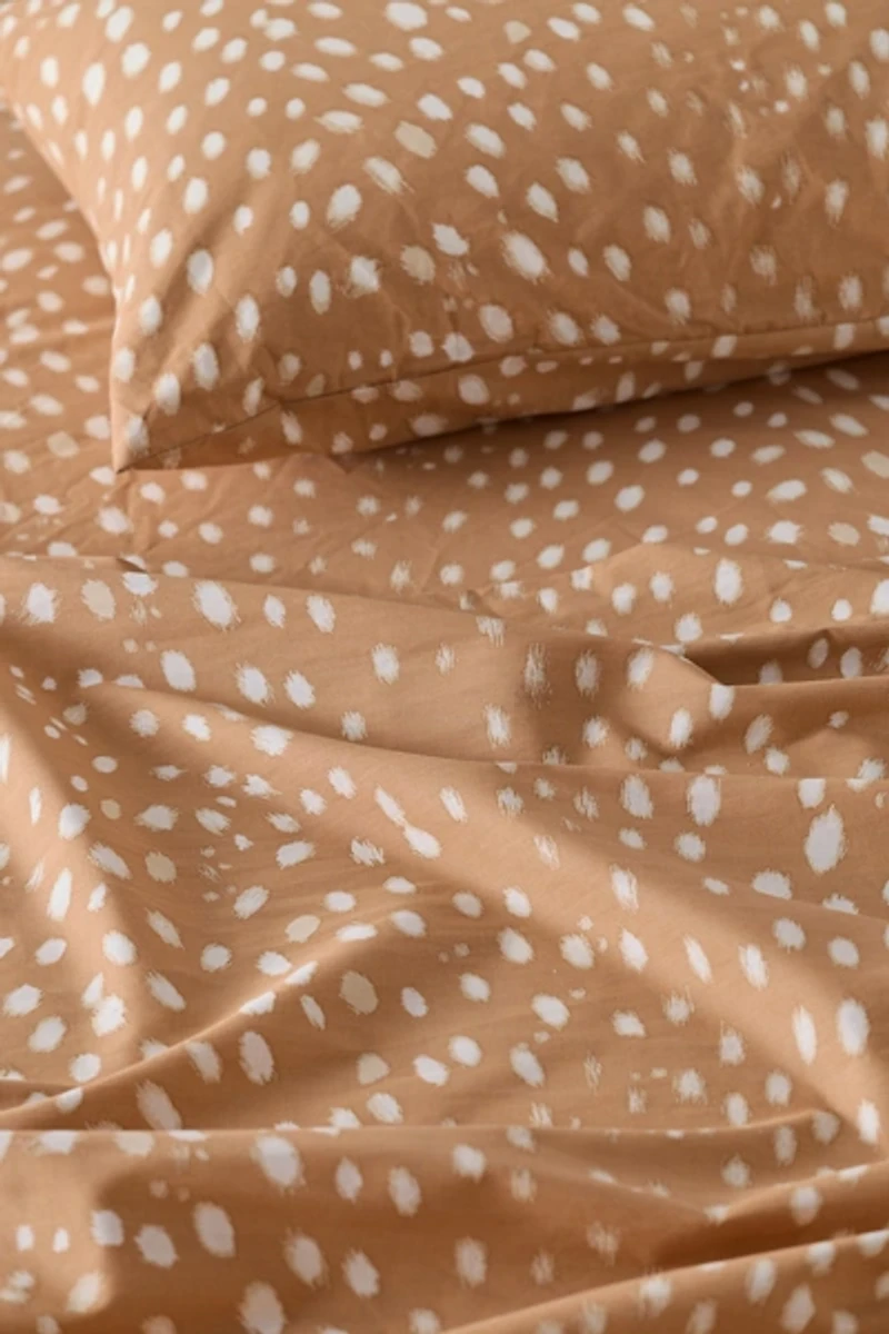 Fawn Patterned Sheet Set