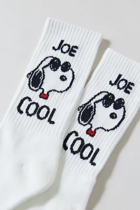 Peanuts Snoopy Joe Cool Crew Sock