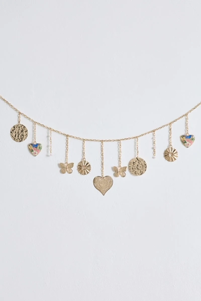 Mixed Charm Chain Wall Garland