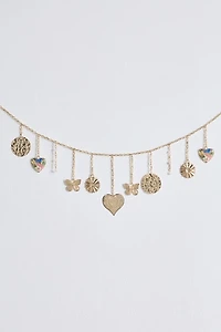 Mixed Charm Chain Wall Garland
