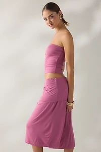 Out From Under Poolside Cool Jersey Knit Capri 2-Piece Set
