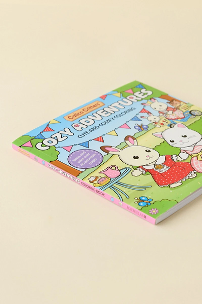 Calico Critters: Cozy Adventures Coloring Book: Cute And Comfy Coloring Book