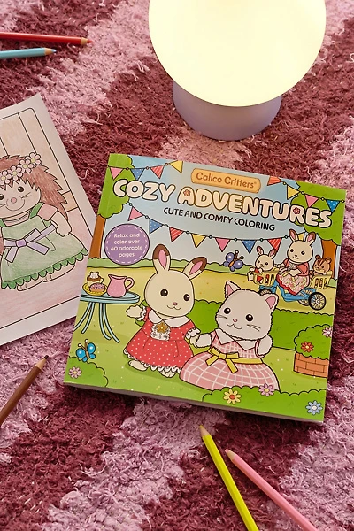Calico Critters: Cozy Adventures Coloring Book: Cute And Comfy Coloring Book