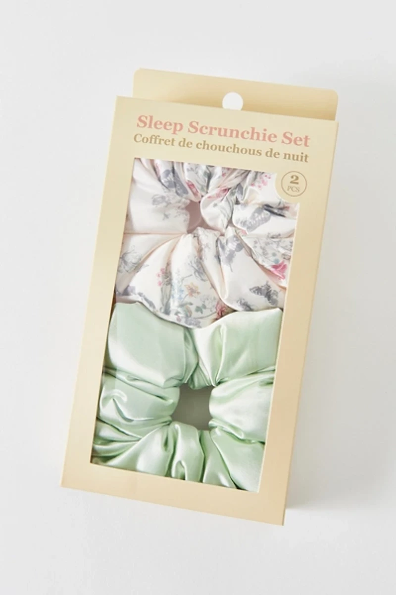 UO Satin Sleep Scrunchie Set
