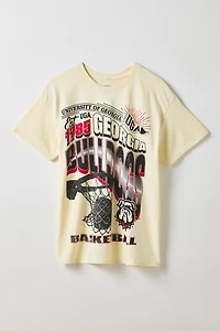 NCAA University Of Georgia Basketball Team Graphic Tee