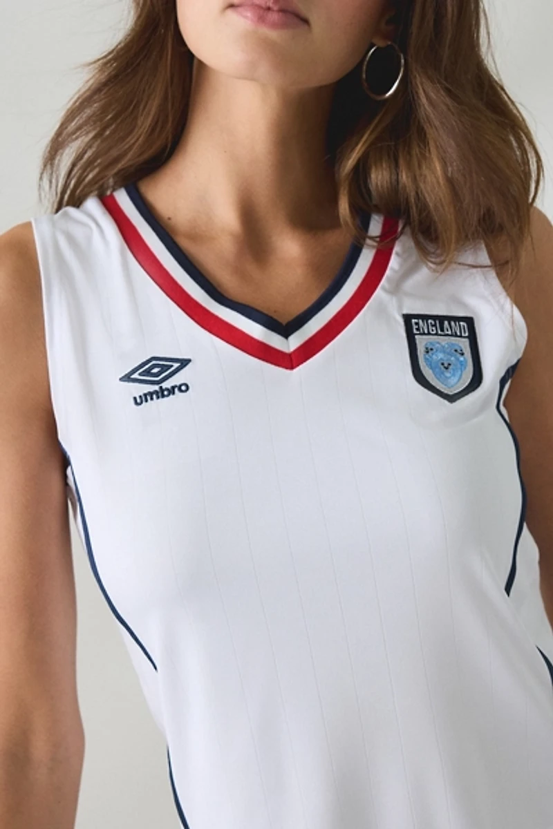 Umbro UO Exclusive V-Neck Cropped Jersey Tank Top