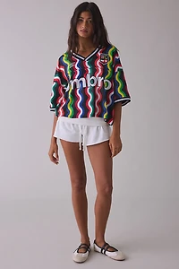 Umbro UO Exclusive V-Neck Cropped Jersey Top