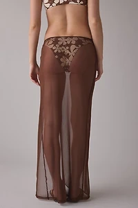 UO Got It Covered Sheer Mesh Maxi Sarong
