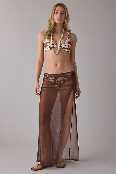 UO Got It Covered Sheer Mesh Maxi Sarong
