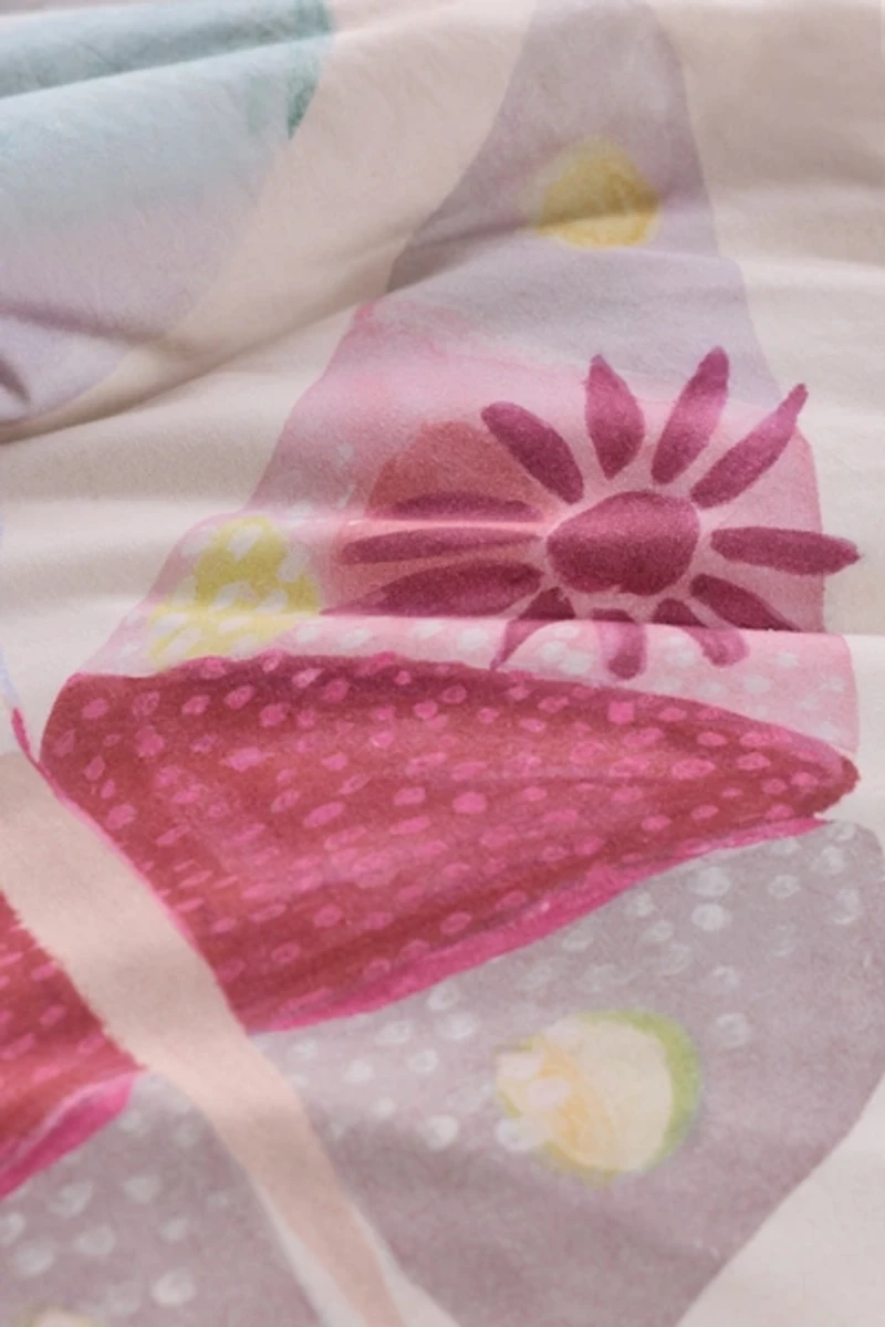 Monica Butterfly Soft Tee Jersey Duvet Cover
