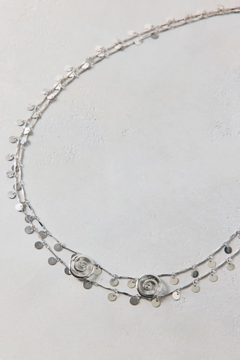 Around & Around Double Layered Belly Chain