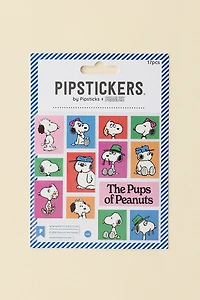 PIPSTICKS Peanuts The Pups Of Peanuts Sticker Set