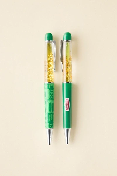 Claussen Pickle Floaty Confetti Pen Set