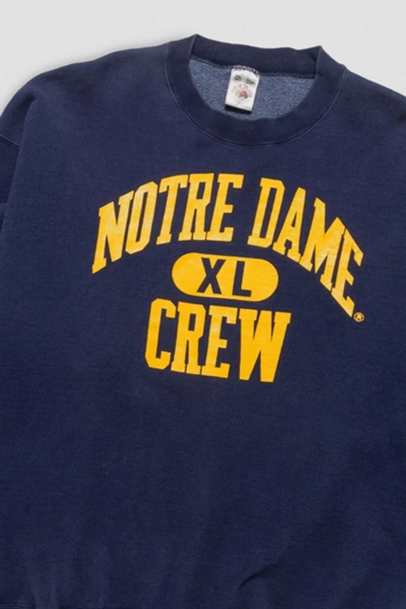 Vintage Notre Dame Crewneck Sweatshirt