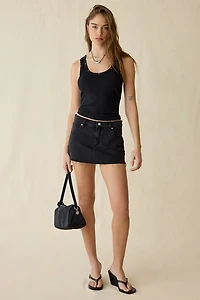 UO Harlow Grommet Studded Cropped Tank Top