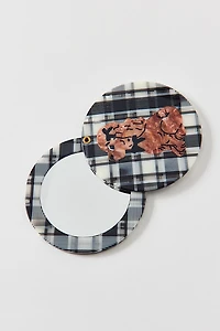 Solar Eclipse Icon Compact Mirror