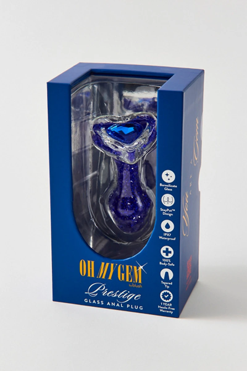 Blush Oh My Gem Glass Heart