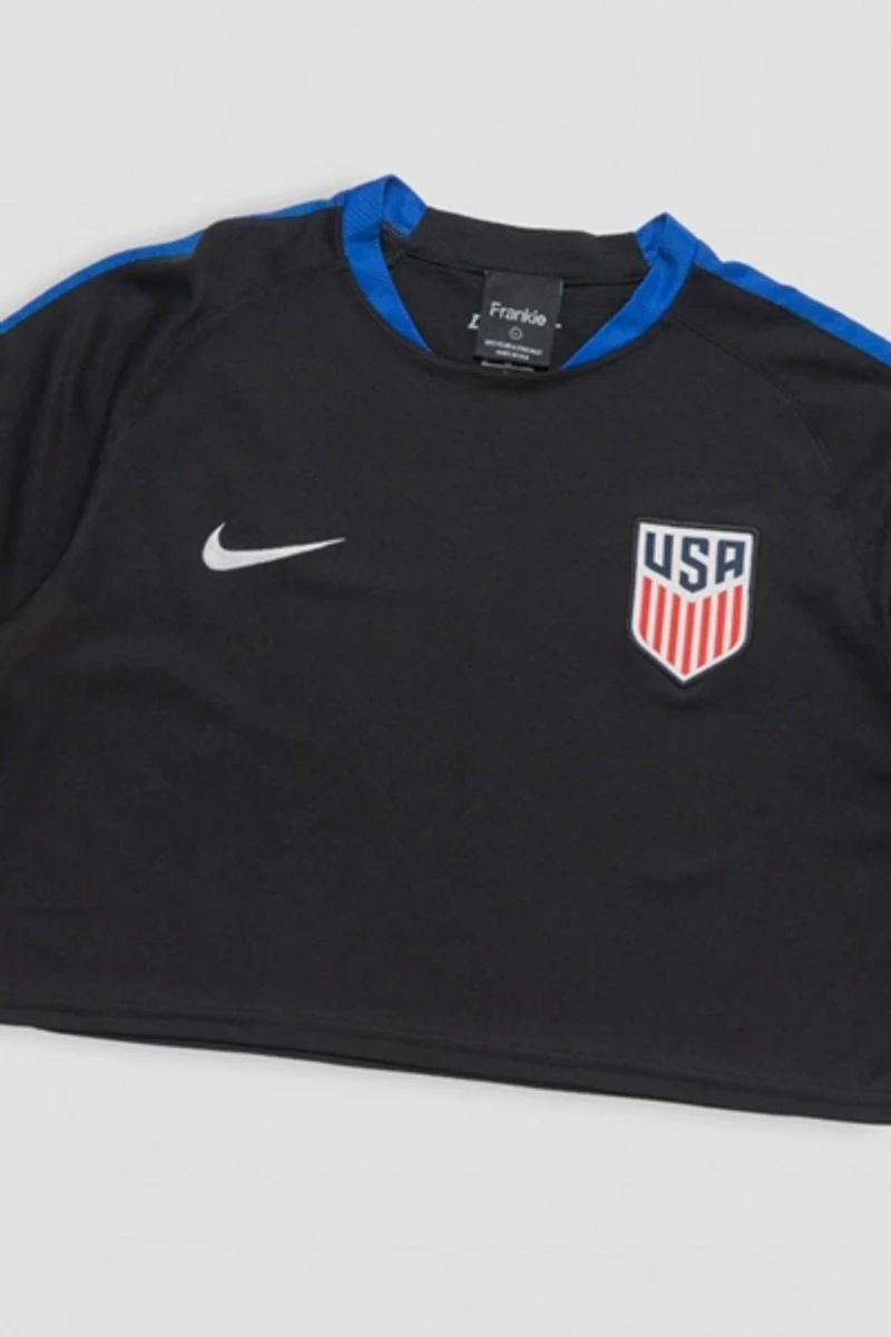 Frankie Collective Rework USA Team Crop Soccer Jersey