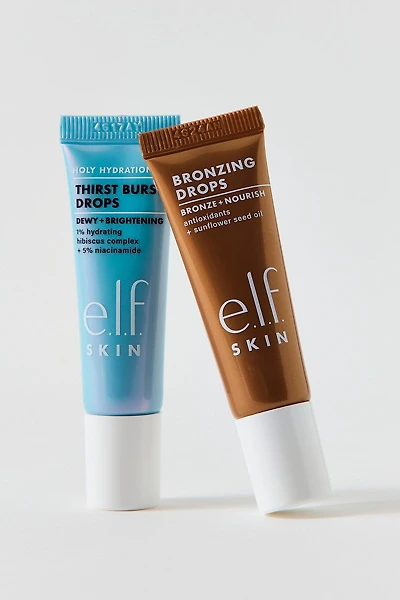 e.l.f. Cosmetics The Hottest Drops Duo Brightening & Bronzing Travel Serum Set