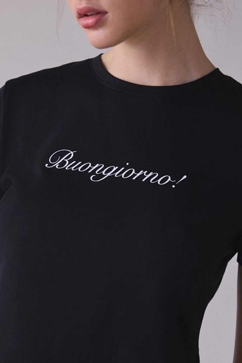 Lioness Buongiorno Graphic Short Sleeve Baby Tee