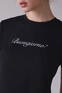 Lioness Buongiorno Graphic Short Sleeve Baby Tee