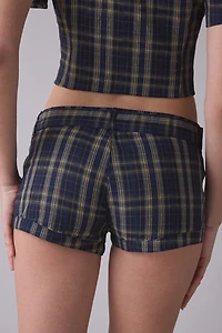 Lioness Afterglow Belted Low-Rise Micro Short