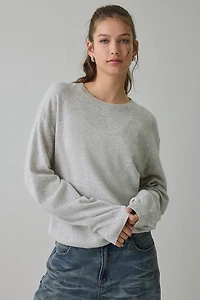 Lioness Olsen Scarf Detail Long Sleeve Knit Top