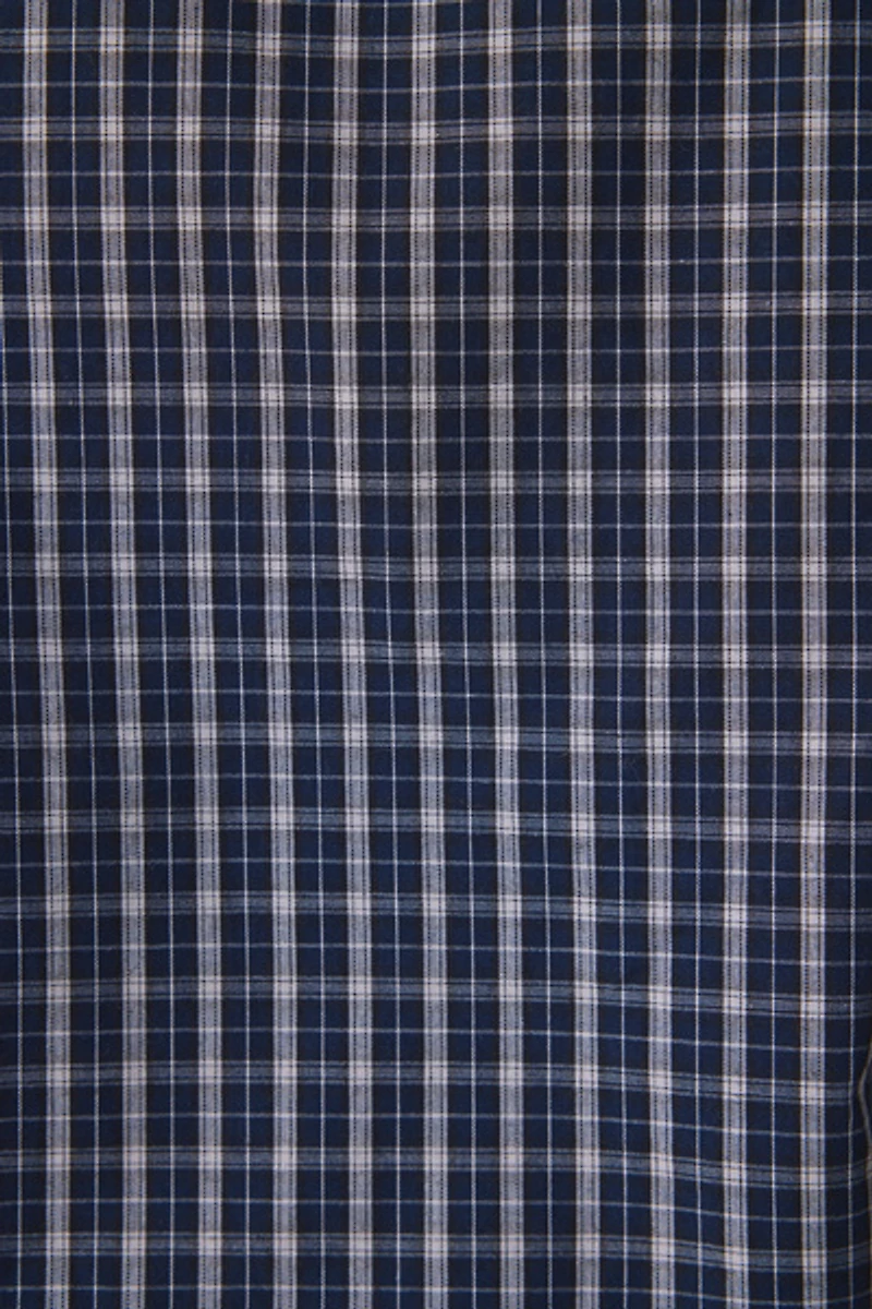 Lioness Aura Plaid Funnel Neck Crop Jacket