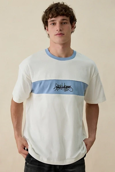 Billabong Bad Dog Shrapnel Logo Paneled Tee