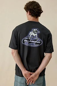 Billabong Bad Dog Logo Graphic Tee