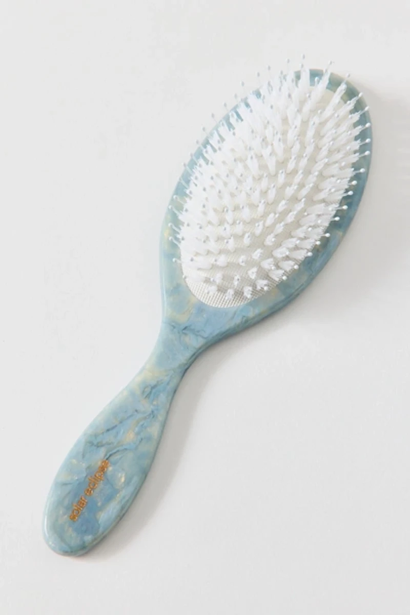 Solar Eclipse Hand-Painted Amazing Hair Day Paddle Brush