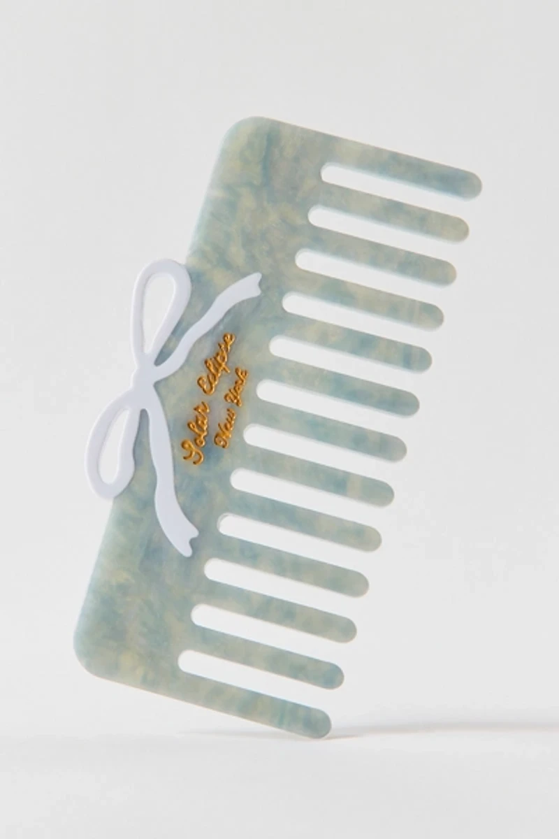Solar Eclipse Hand-Painted Pocket Hair Comb