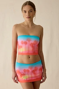 Out From Under Lila Low-Rise Mini Skort