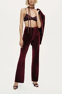 Nocturne Velvet Bootcut Trousers