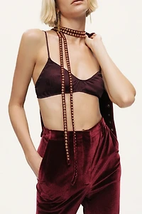 Nocturne Velvet Bootcut Trousers