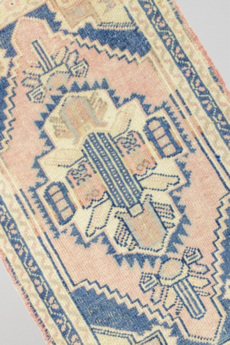 District Loom Vintage Turkish Mini Rug No. 691