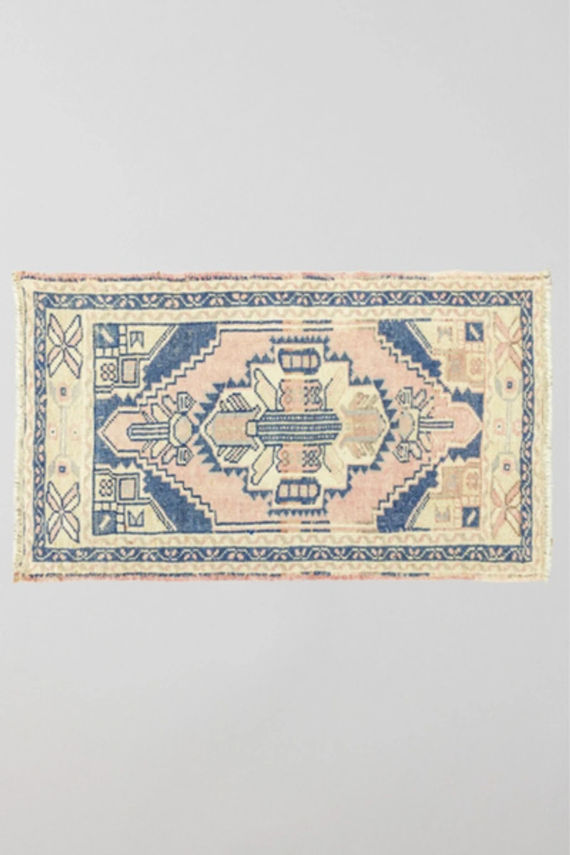 District Loom Vintage Turkish Mini Rug No. 691
