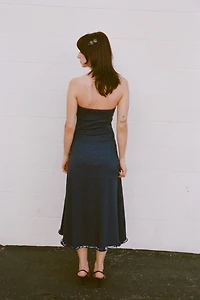 RAT BOI Keyhole Tube Midi Dress