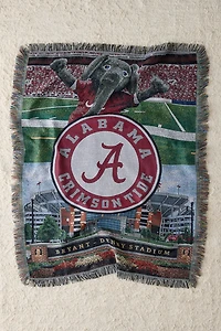 NCAA Homefield Advantage Team Tapestry Throw Blanket
