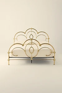 Isabel Coquette Metal Plated Bed
